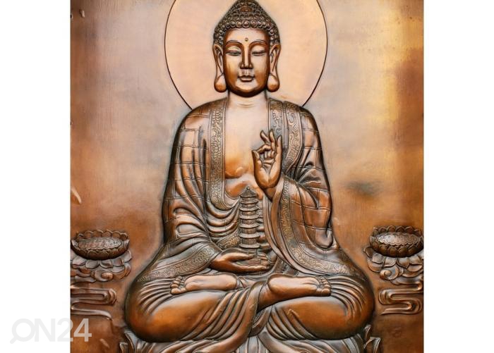 Fliis fototapeet Authentical Buddha 184x184 cm suurendatud