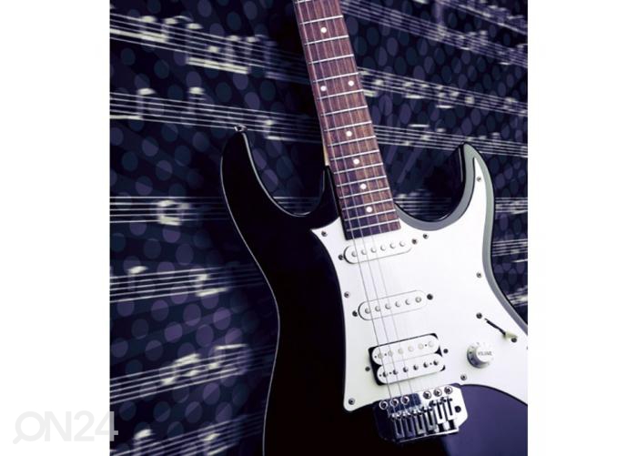 Fliis fototapeet Electric guitar 225x250 cm suurendatud