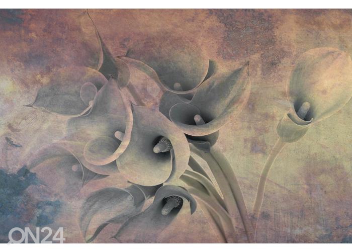 Fliis fototapeet Flower Abstract I 150x250 cm suurendatud