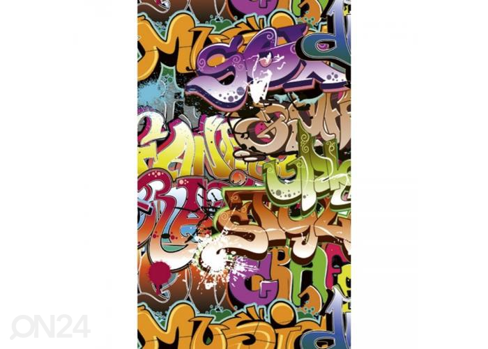 Fliis fototapeet Graffiti art 150x250 cm suurendatud