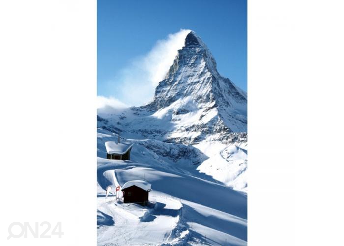 Fliis fototapeet Matterhorn 150x250 cm suurendatud