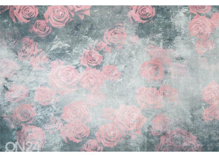 Fliis fototapeet Roses Abstract I 150x250 cm suurendatud
