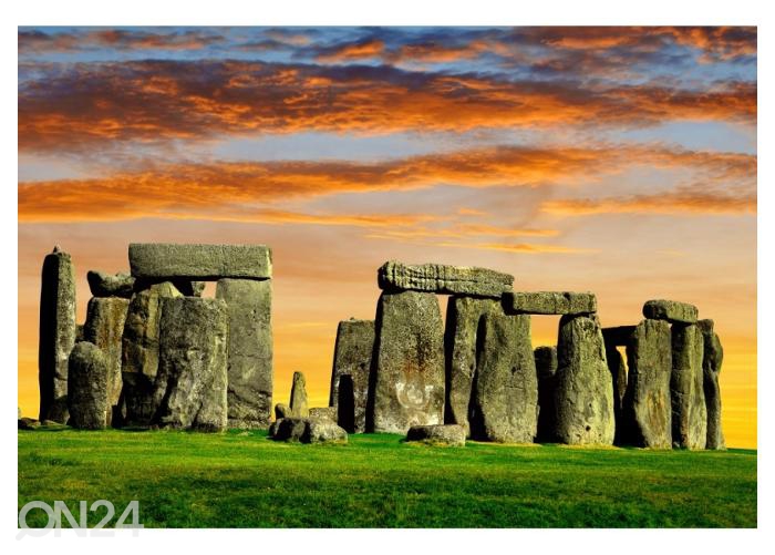 Fliis fototapeet Stonehenge at the sunset 368x254 cm suurendatud