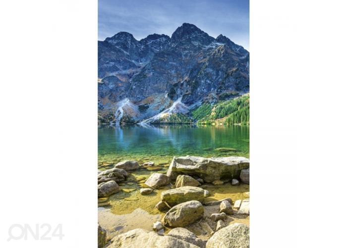 Fliis fototapeet Tatra mountains 150x250 cm suurendatud