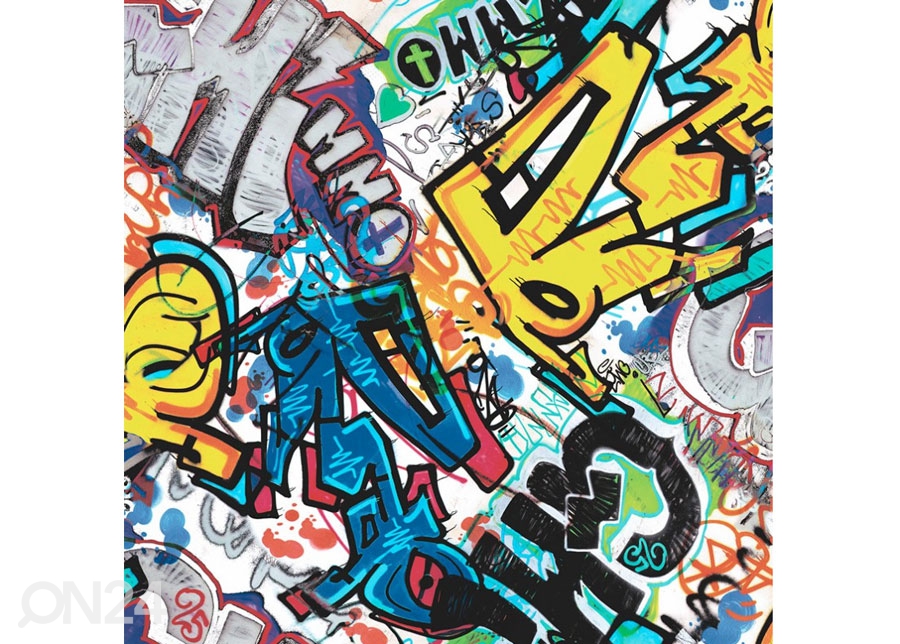 Fliistapeet Graffity suurendatud