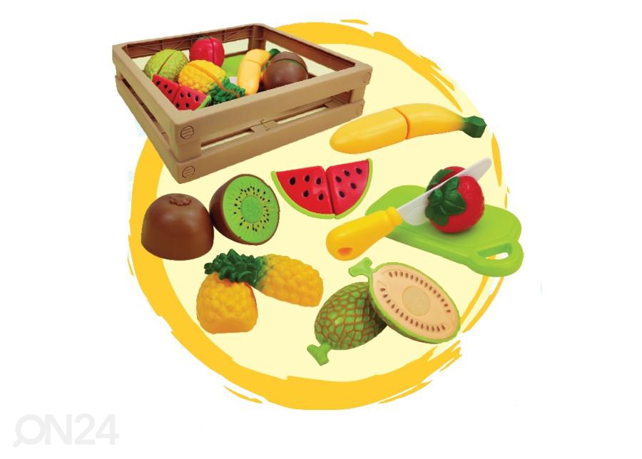 Gerardo's Toys Набор фруктов в корзине увеличить
