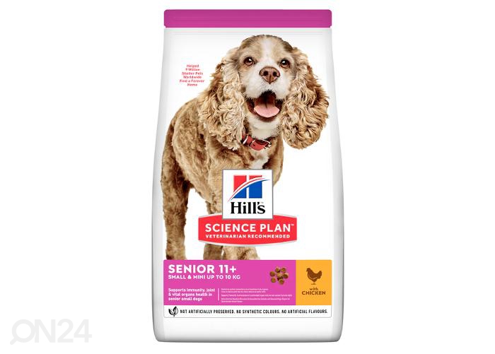 Hill's Science Plan Seenior корм с курицей для собак мелких пород 1,5 кг увеличить