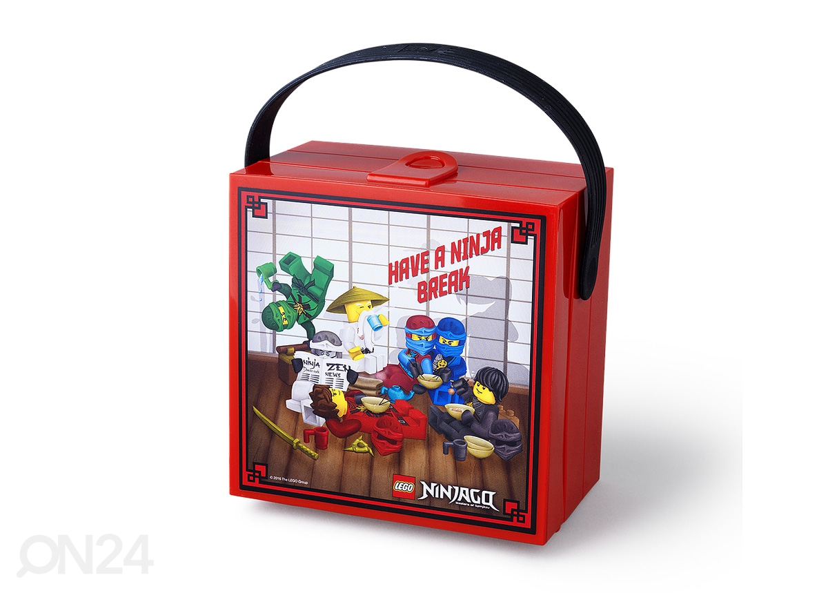 Hoiuklots sangaga LEGO Ninjago suurendatud