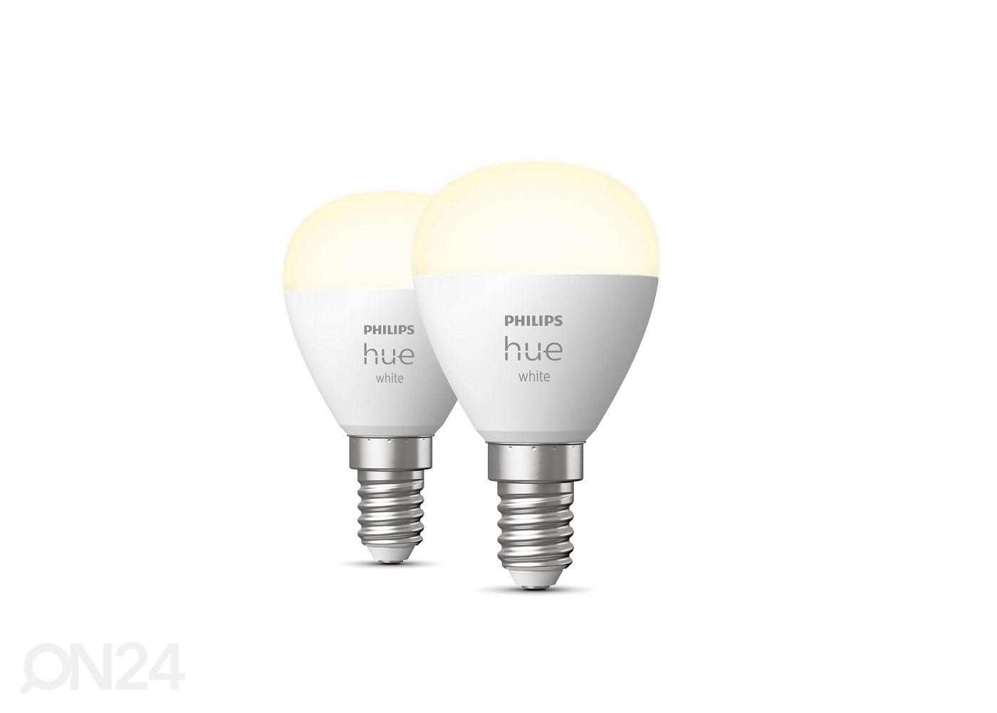 Hue White Luster лампочки 5,7 Вт E14, двойная упаковка увеличить