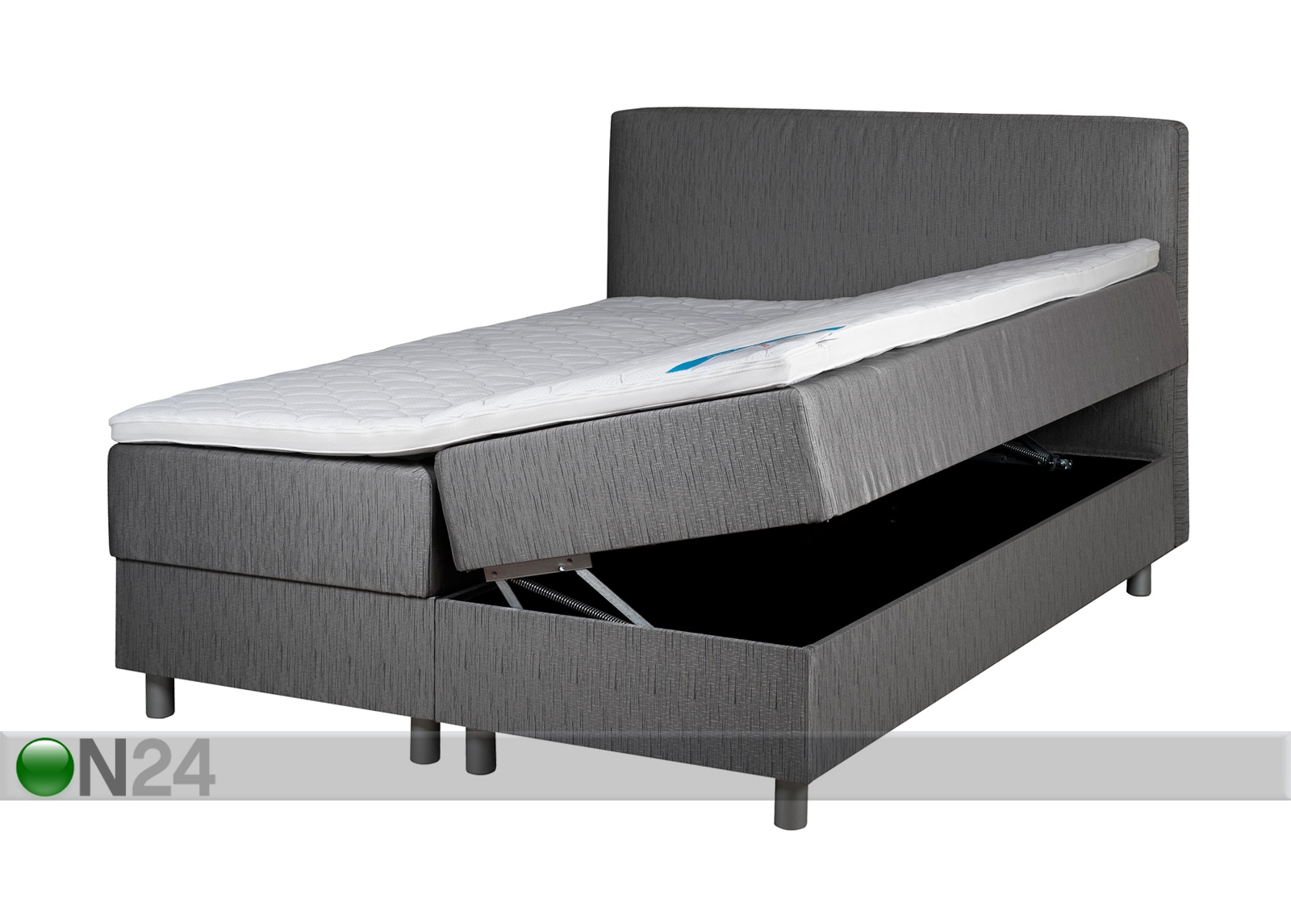 Hypnos voodi 140x200 cm kahe pesukastiga suurendatud