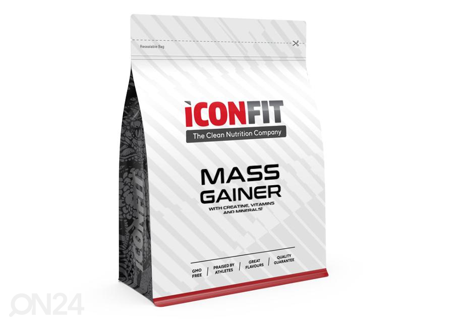 ICONFIT MASS Gainer 1,5 кг со вкусом с ванильным вкусом увеличить