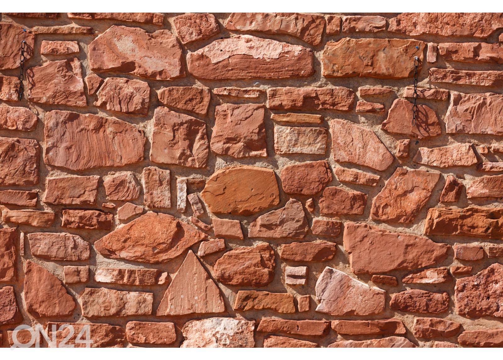 Isekleepuv fototapeet Stone Wall Texture Pattern  suurendatud
