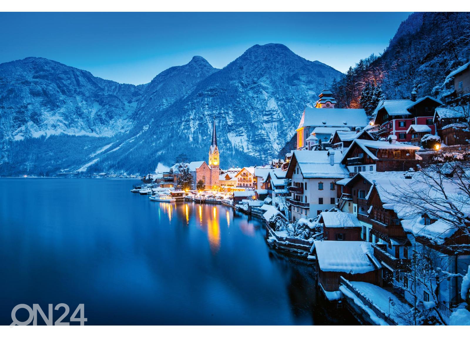 Isekleepuv fototapeet Winter In Austria suurendatud