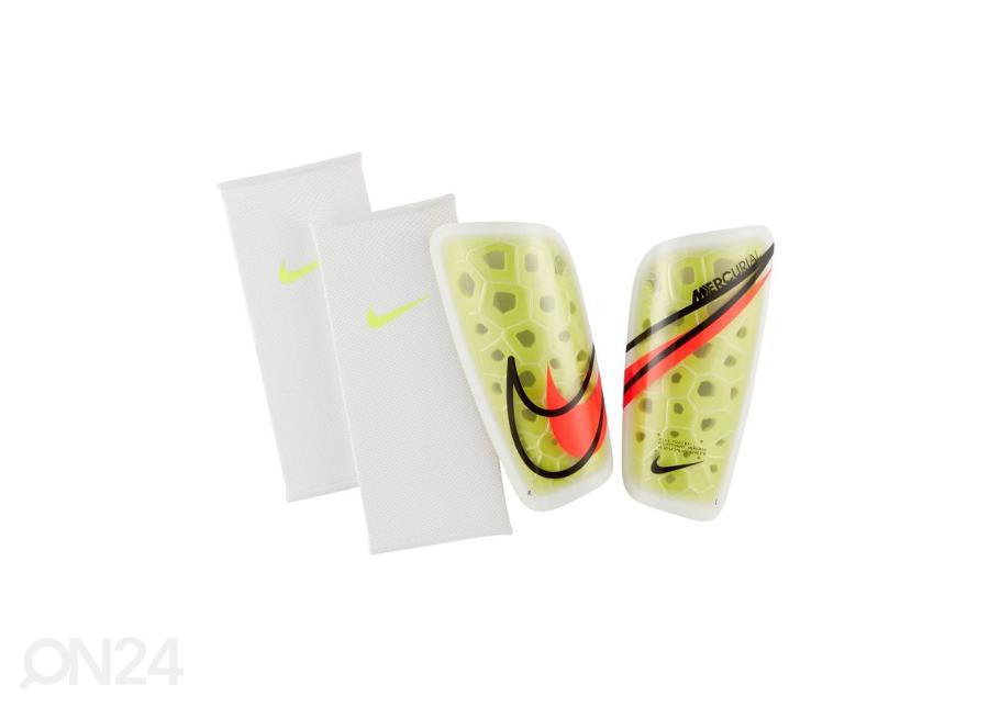 Jalgpalli säärekaitsmed Nike Mercurial Lite suurendatud