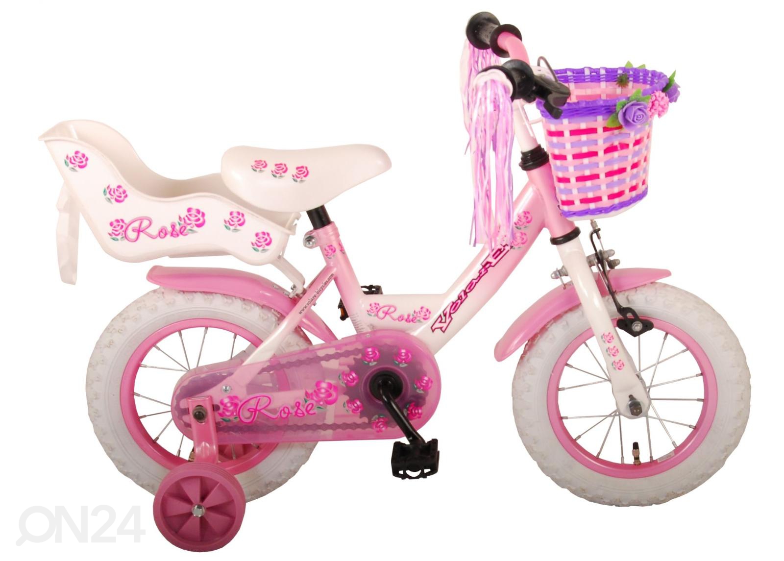 Jalgratas tüdrukutele Volare Rose 1 12 tolli suurendatud