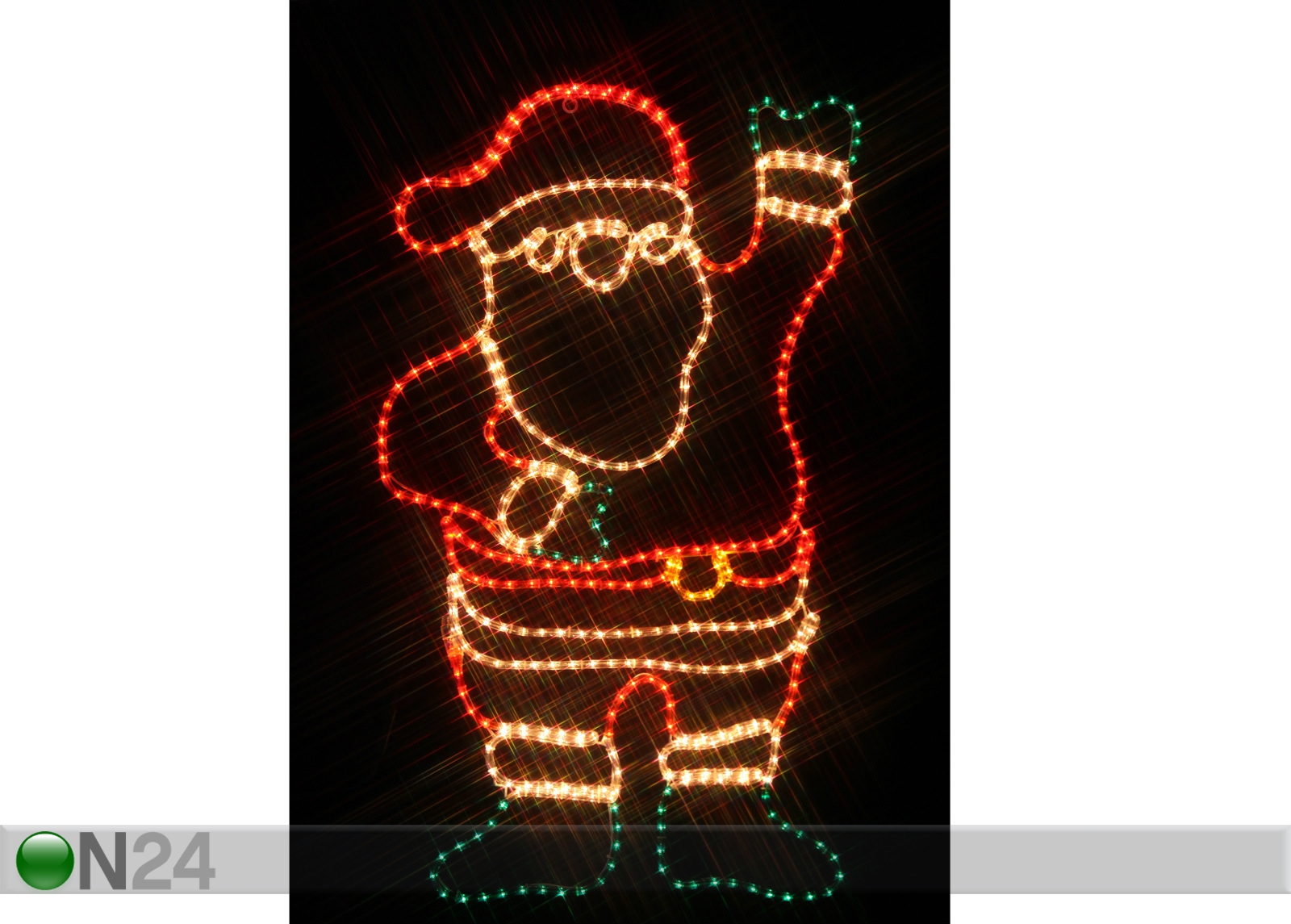 Jõulukaunistus õue Santa LED suurendatud