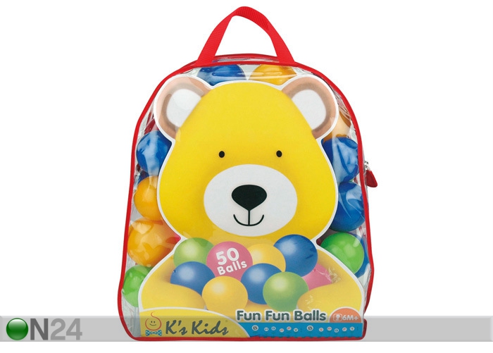 K’s Kids® rõõmupallide kott suurendatud