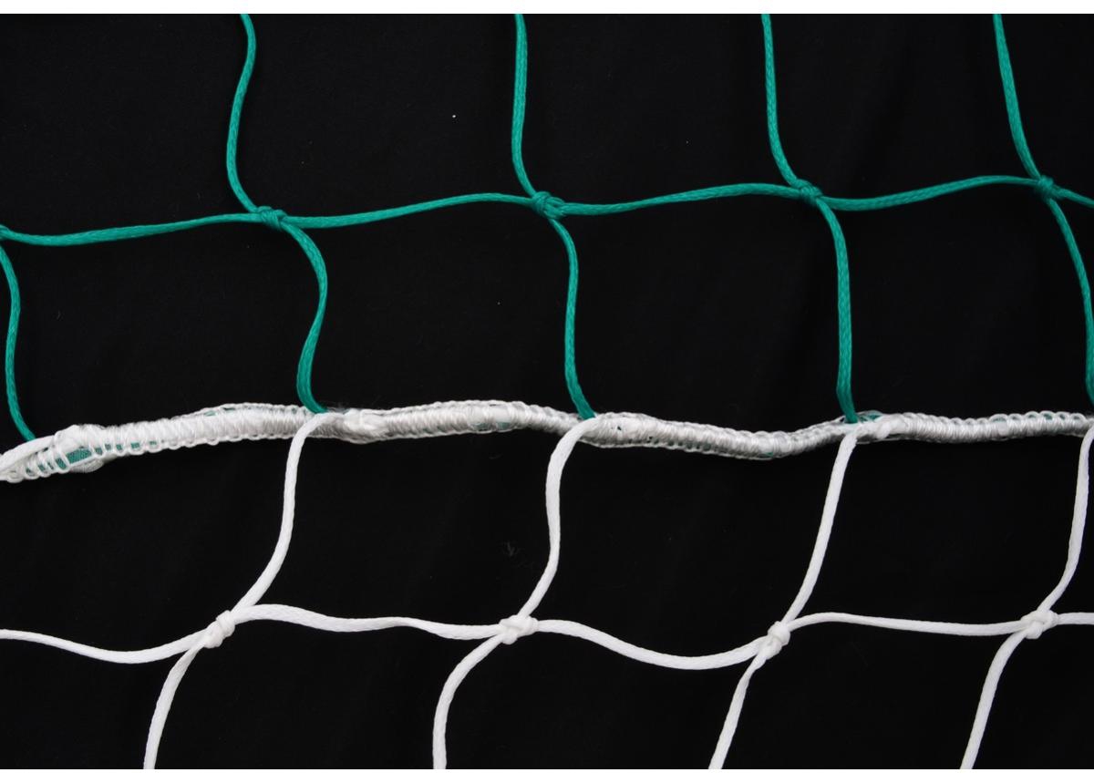 Käsipallivärava võrgud 2tk PE 0,8 / 1,0 m kardinaga suurendatud