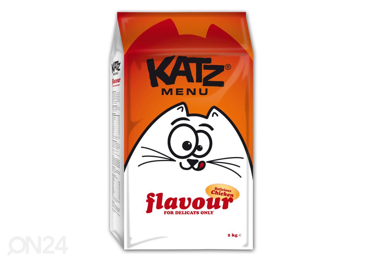 Kassitoit Katz Menu Flavour 2 kg suurendatud