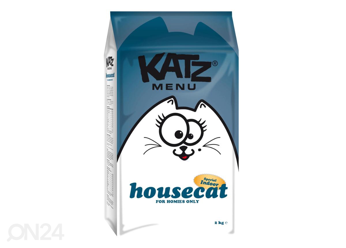 Kassitoit Katz Menu Housecat 2 kg suurendatud