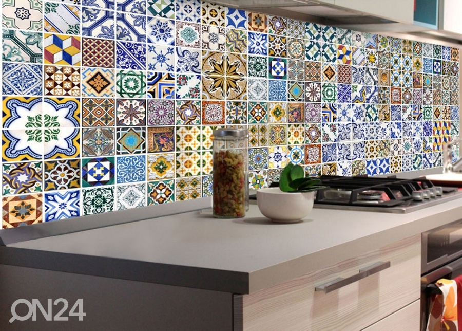 Keittiön välitila Portugal tiles 260x60 cm ED-229935   Sisustustavaratalo