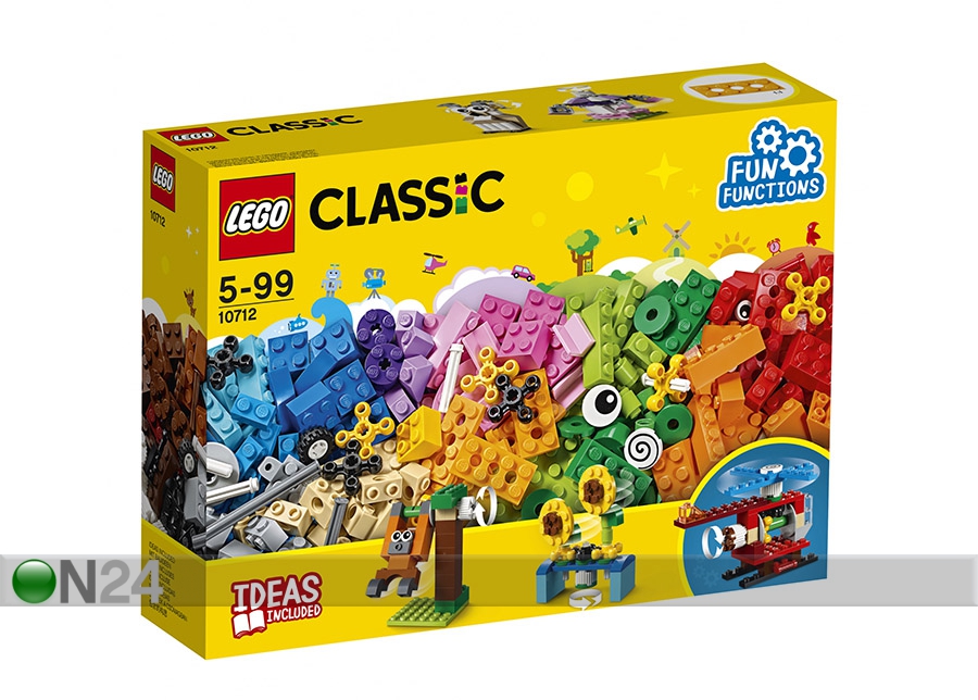 Klotsid ja hammasrattad LEGO® Classic suurendatud