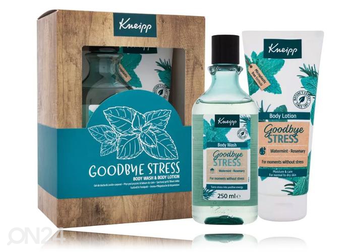 Kneipp Goodbye Stress komplekt dušigeel ja ihupiim suurendatud