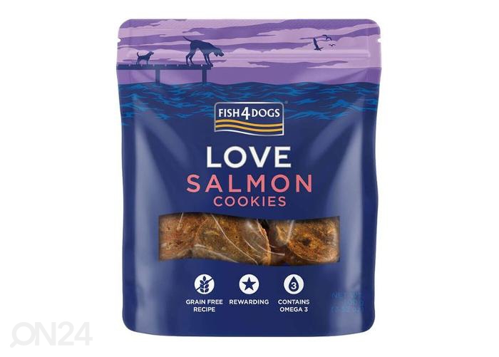 Koera maius salmon cookies 100 g suurendatud