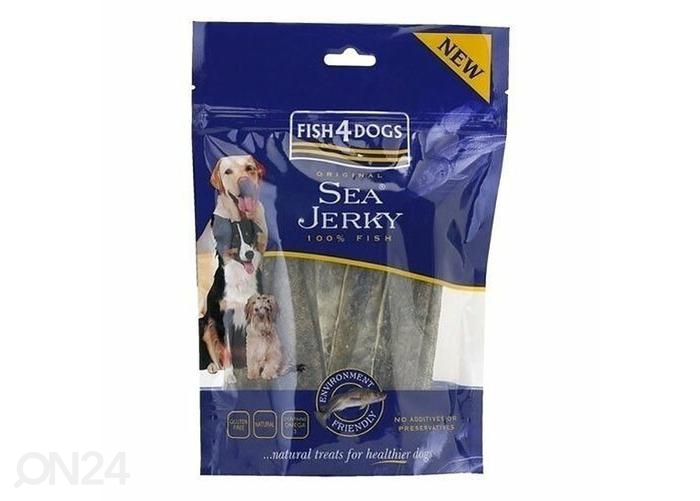 Koera maius sea jerky skinny strips 100 g suurendatud