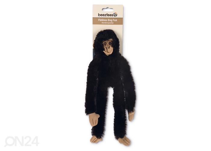 Koera mänguasi ahv pehme must 30 cm suurendatud