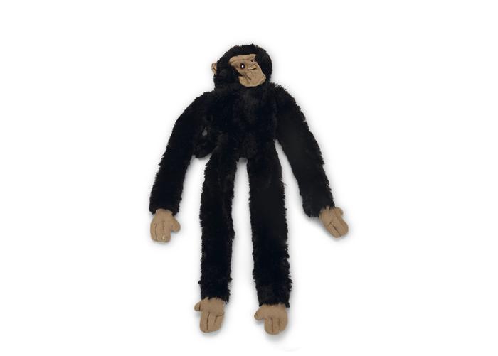 Koera mänguasi ahv pehme must 50 cm suurendatud