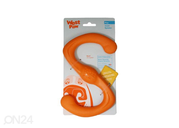 Koera mänguasi bumi S 20,2 cm oranž suurendatud