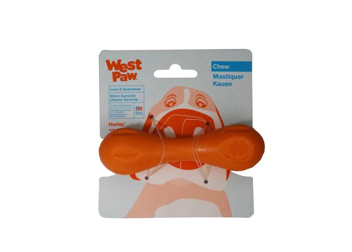 Koera mänguasi hurley mini 11,5 cm oranž suurendatud