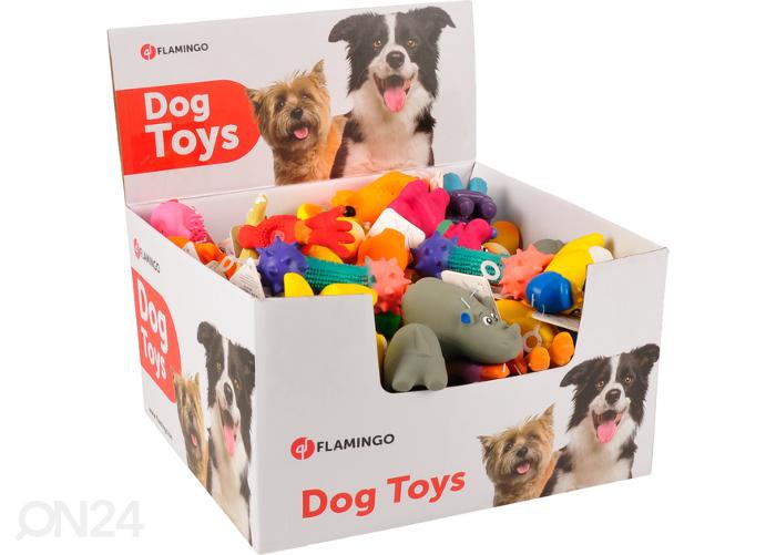 Koera mänguasi latexist loomad displei suurendatud
