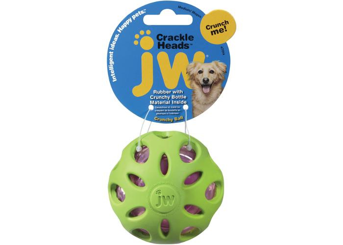 Koera mänguasi pall krõbisev jw crackle m suurendatud
