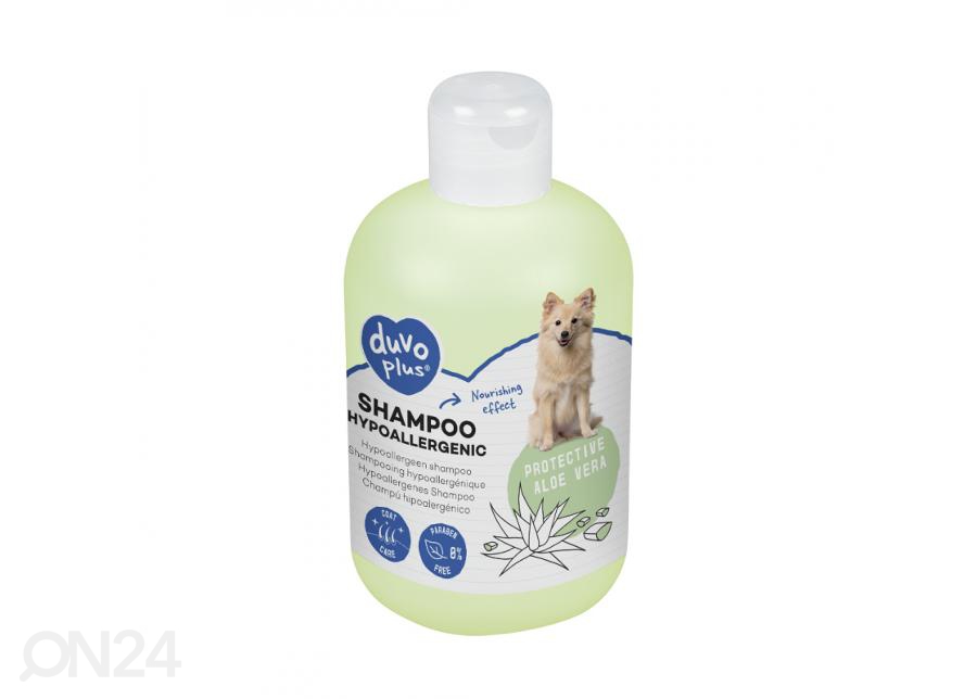 Koera šampoon allergilistele koertele Duvo+ 250ml suurendatud