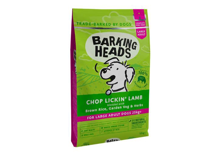 Koera täissööt Barking Heads Chop lickin lamb suur tõug 12 kg suurendatud