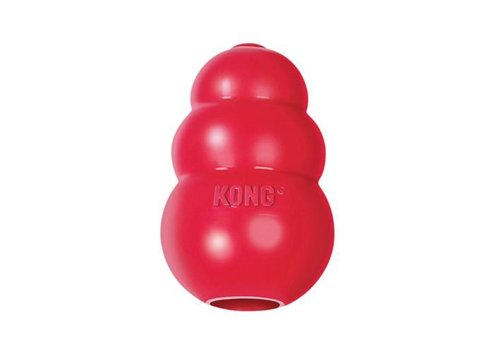 Kong koera mänguasi classic täidetav m punane suurendatud