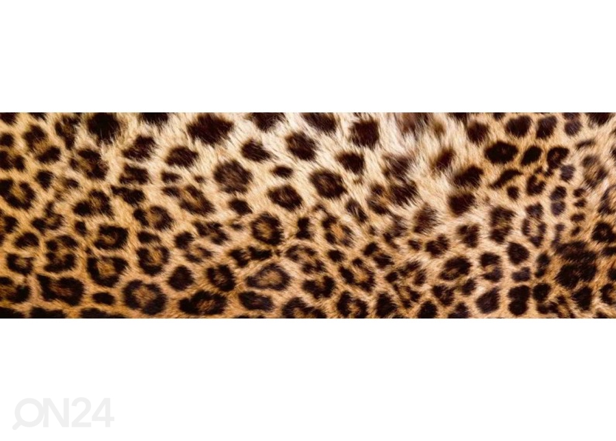 Köögi tagasein Leopard skin 180x60 cm suurendatud
