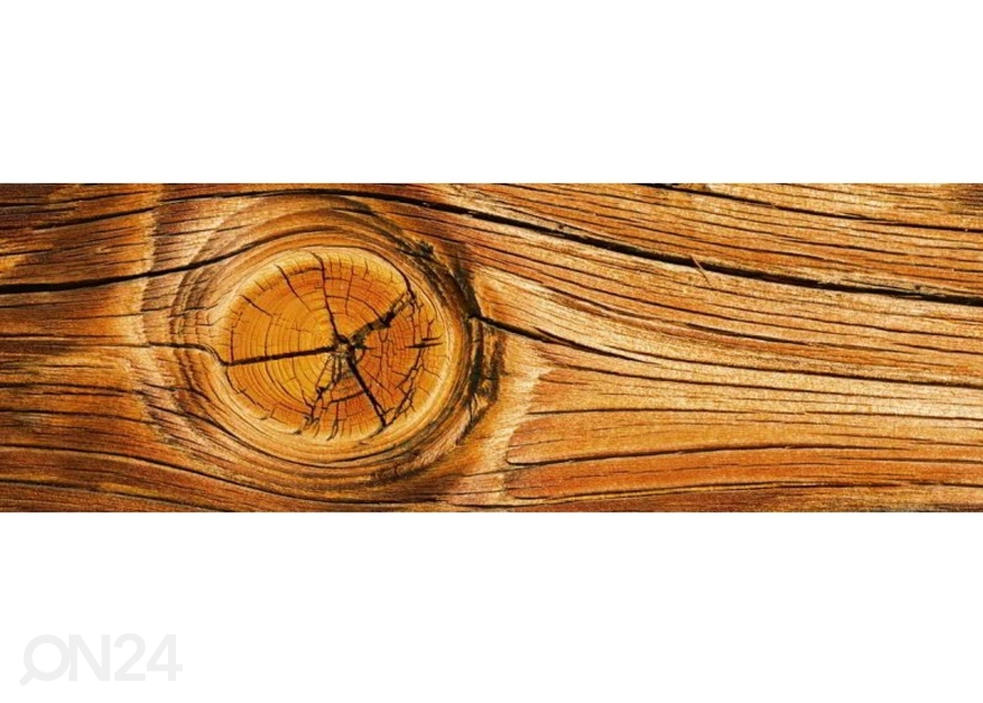 Köögi tagasein Wood knot 180x60 cm suurendatud