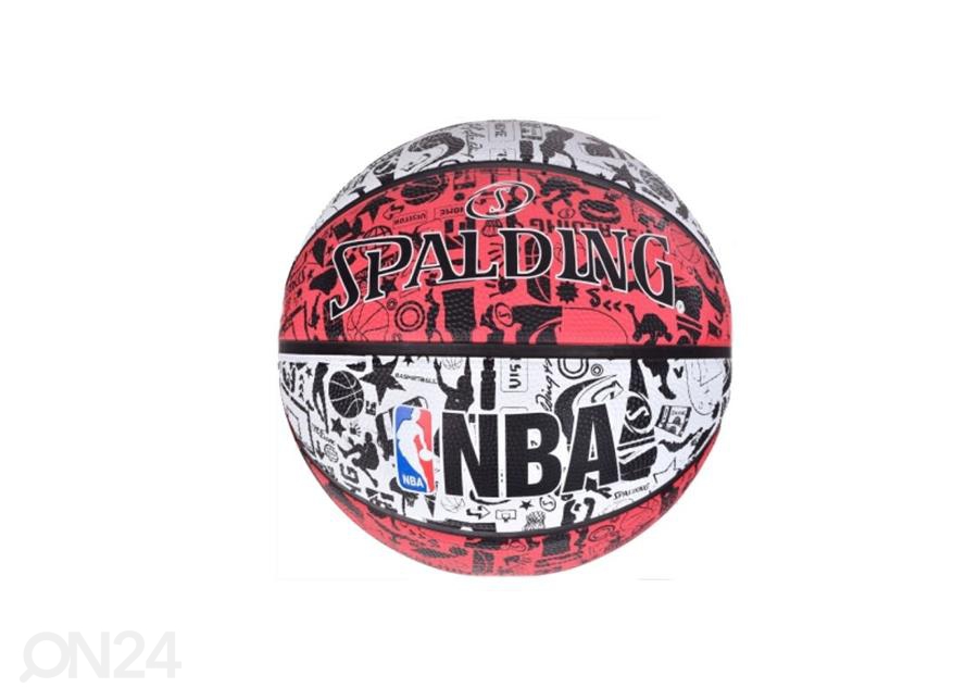 Korvpall Spalding NBA Grafitti Rubber Ball 83574Z suurendatud