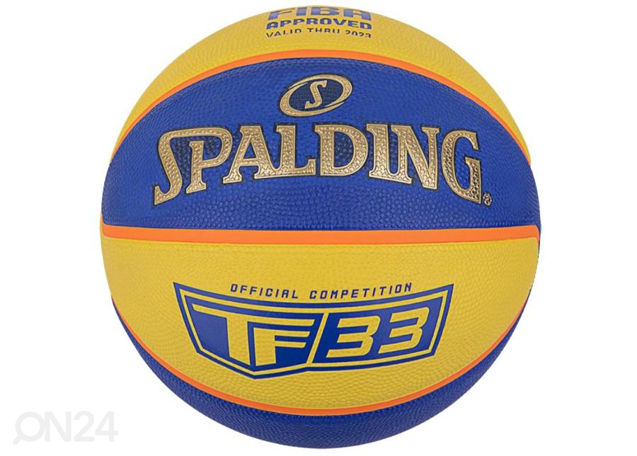 Korvpall Spalding TF-33 Official Ball suurendatud