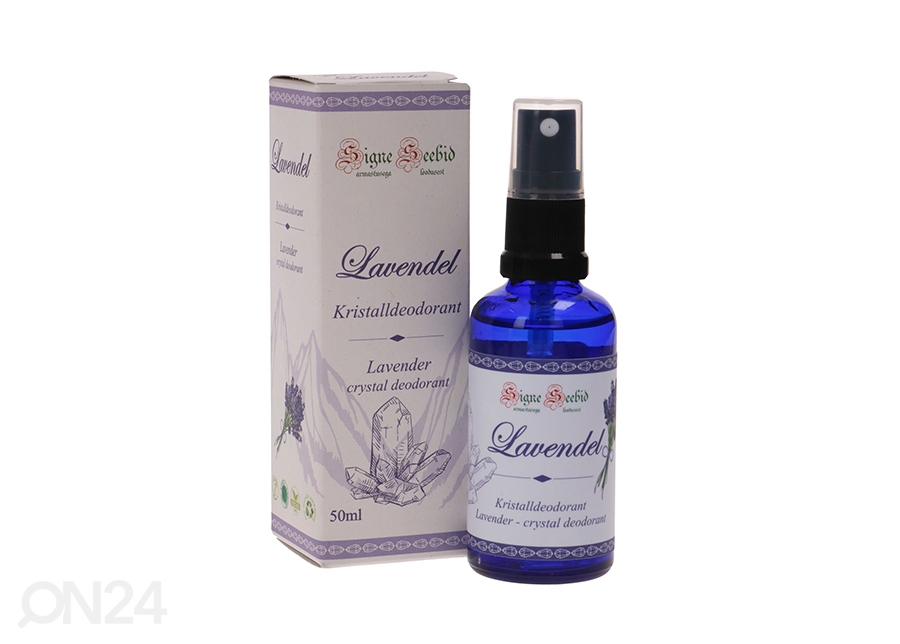 Kristalldeodorant Lavendel 50ml suurendatud
