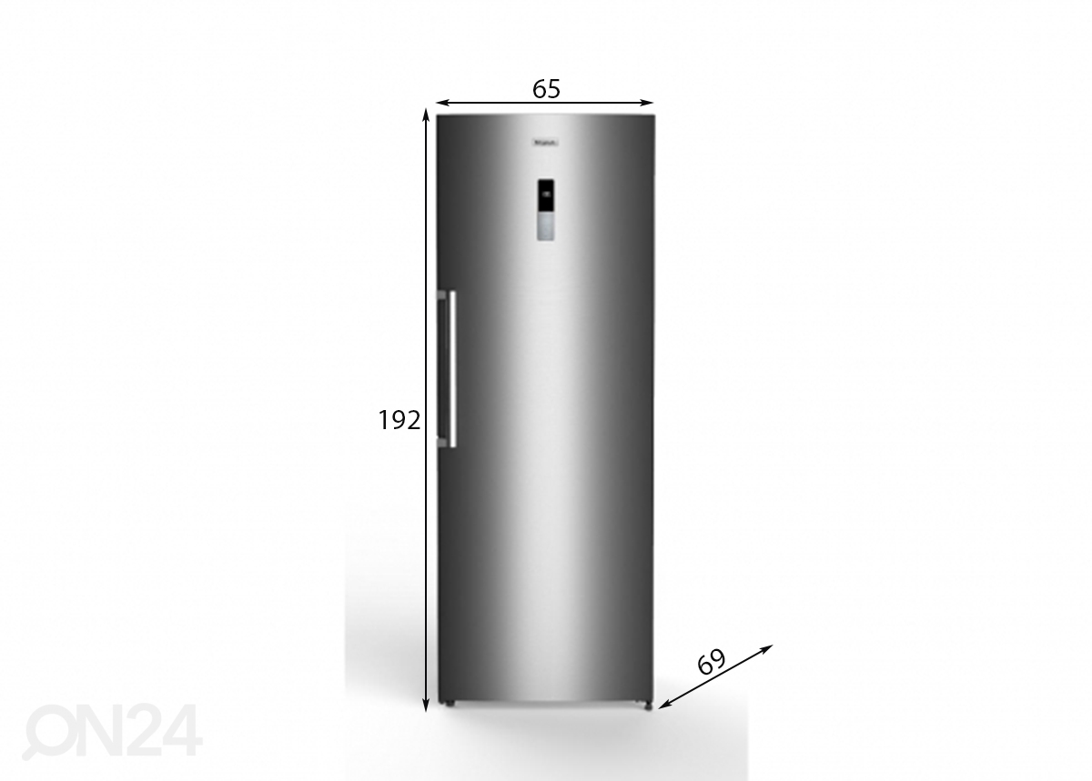 Külmkapp Frigelux RA445XE suurendatud mõõdud