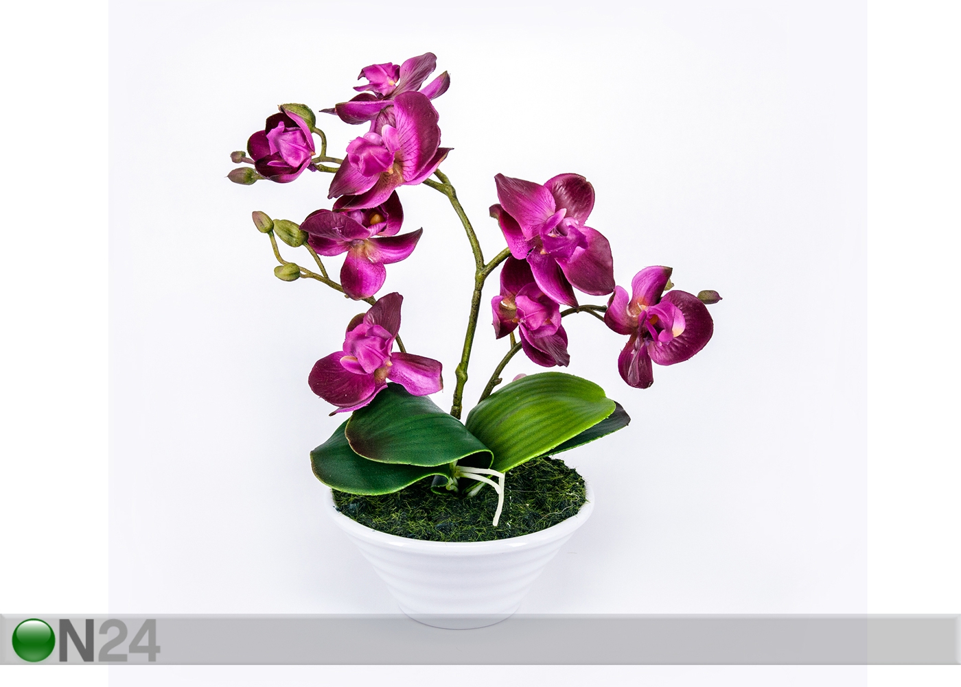 Kunstlill Lilla orhidee h30 cm suurendatud