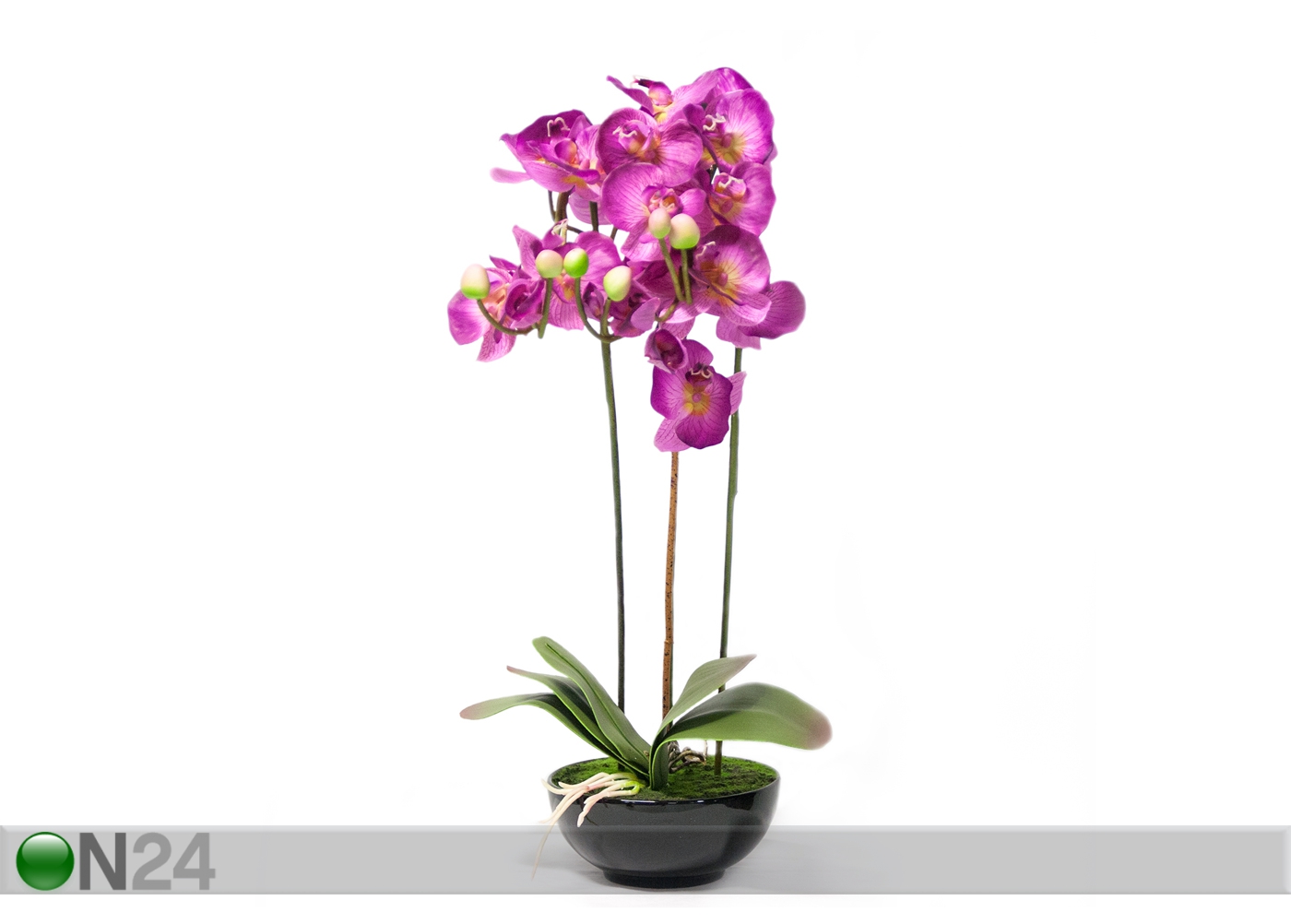 Kunstlill Roosa orhidee 72 cm suurendatud