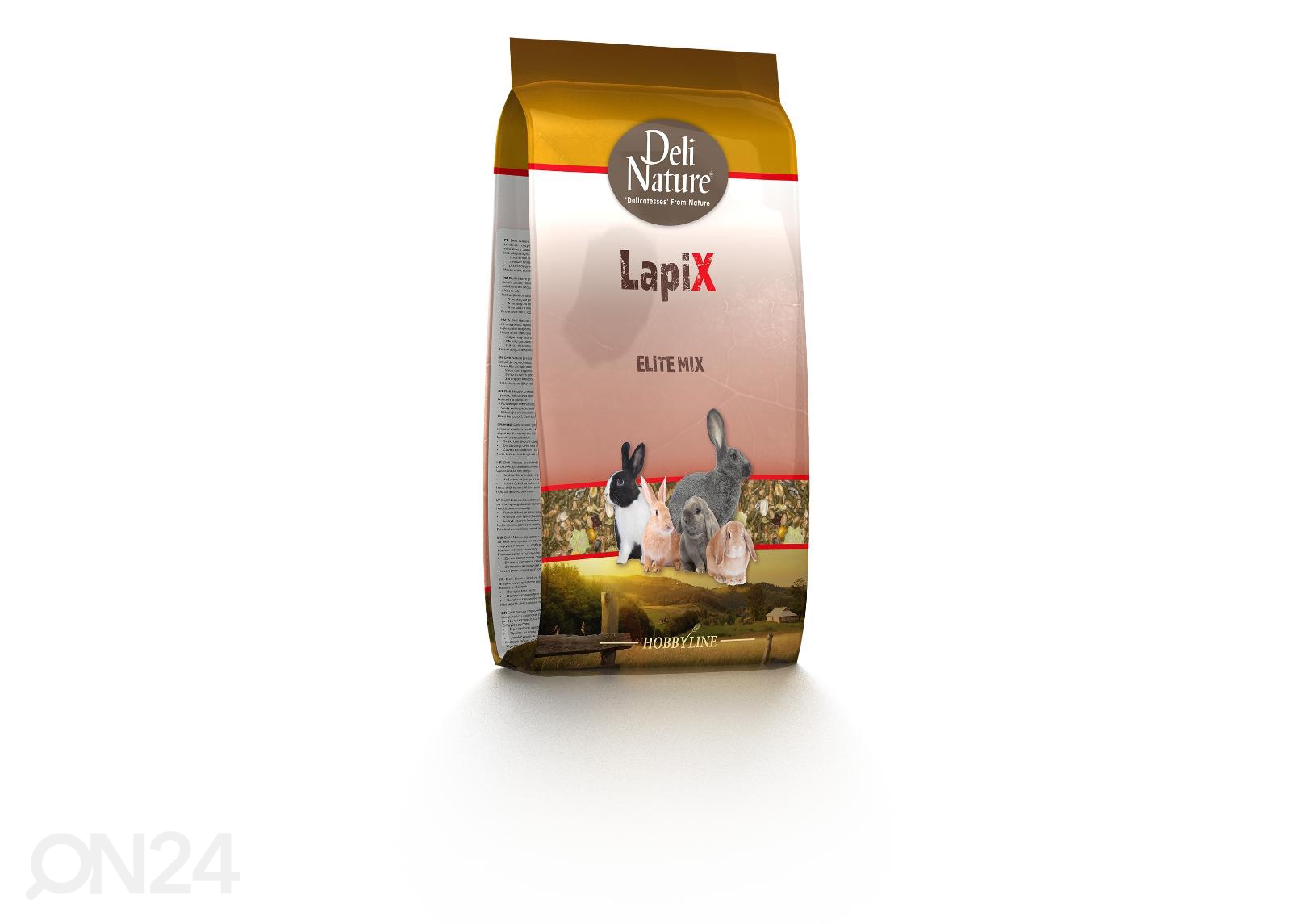 Küülikutoit Lapix Elite Mix 4 kg suurendatud
