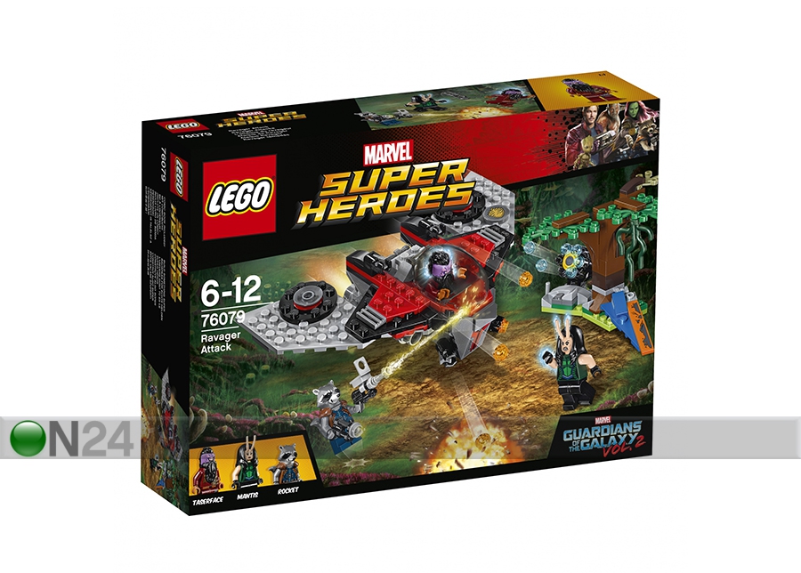 Laastaja rünnak Lego Super Heroes suurendatud