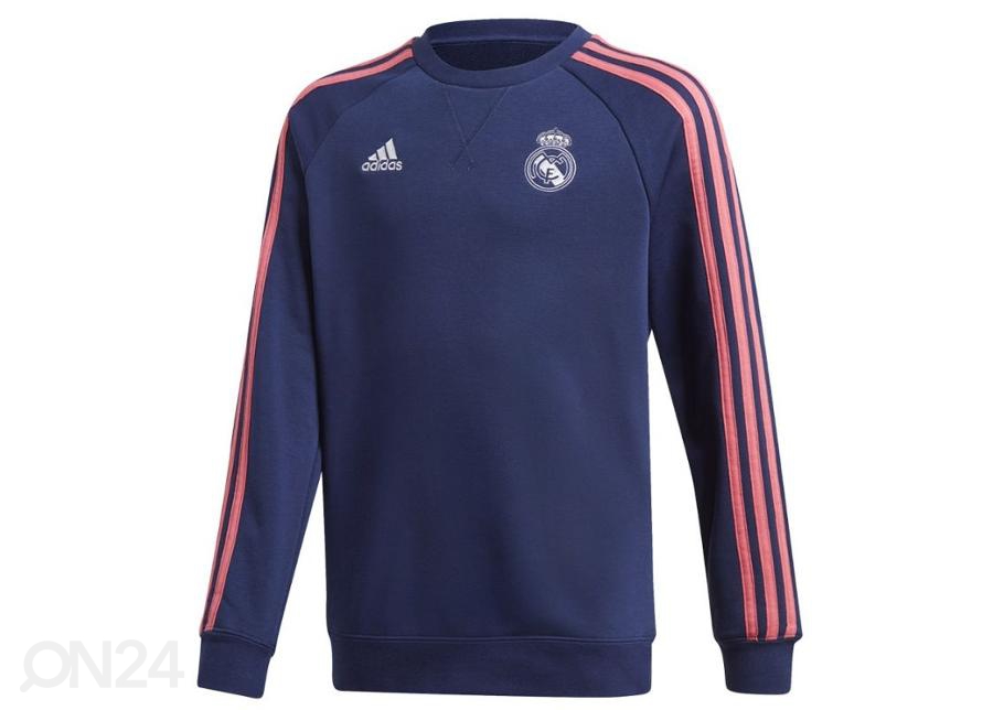 Laste dressipluus Adidas Real Madrid CRSWT Jr GH9991 suurendatud