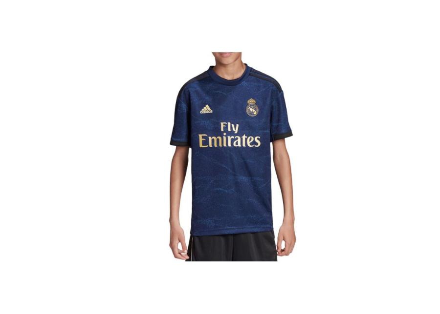 Laste jalgpallisärk Adidas Real Madrid 19/20 A Tee Junior FJ3147 suurendatud